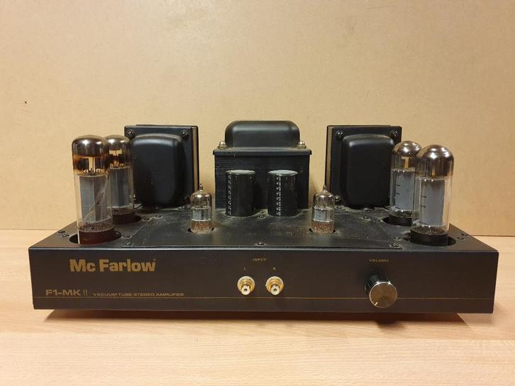 Mc Farlow F1-MK II Vacuum Tube Stereo Amplifier, Audio, Tv en Foto, Buizenversterker, Ophalen of Verzenden
