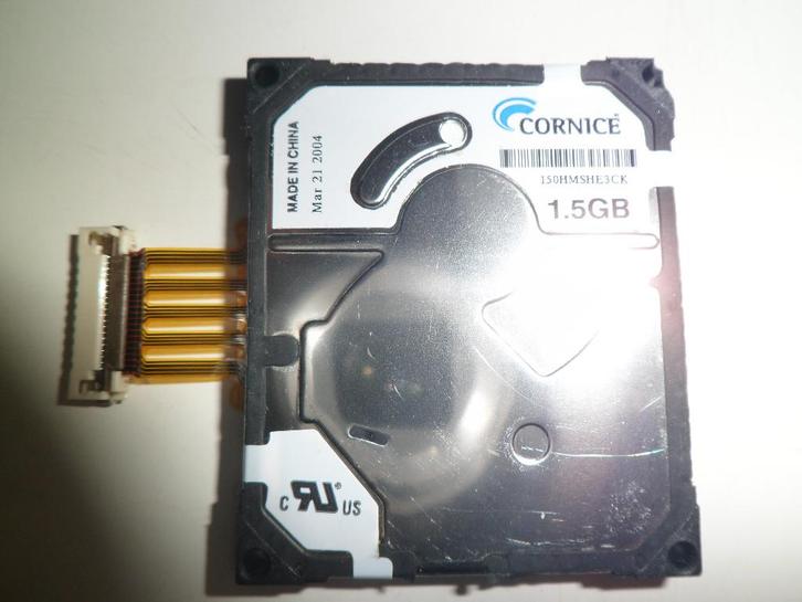 Cornice Micro HDD 1.5Gb, Model 150HMSHE3CK, Computers en Software, Harde schijven, Zo goed als nieuw, HDD, Ophalen of Verzenden