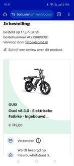 Fatbike Ouxi V8 nog geen 3 weken oud, Ophalen, Zo goed als nieuw