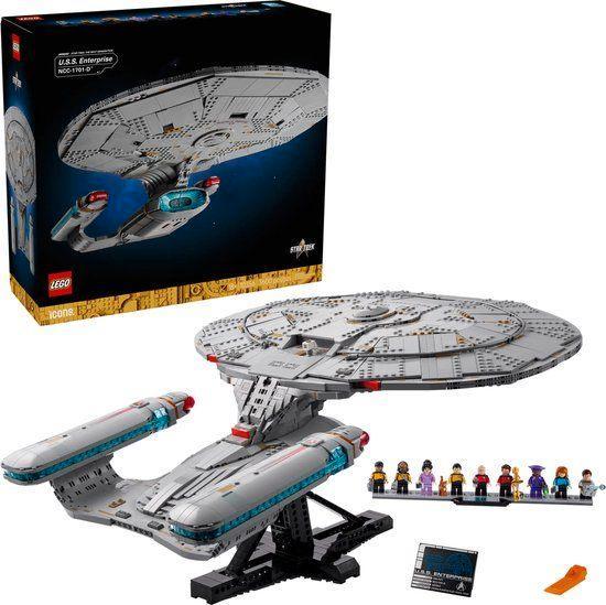 LEGO 10356 Star Trek: U.S.S. Enterprise NCC-1701-D, Kinderen en Baby's, Speelgoed | Duplo en Lego, Nieuw, Lego, Complete set, Ophalen of Verzenden