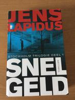 Jens Lapidus - Stockholm trilogie deel 1 - Snel geld, Ophalen of Verzenden, Zo goed als nieuw