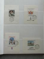 CESKOSLOVENSKO mooie postzegelblaadjes en postzegels, Envoi, Affranchi