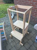 Houten leertoren, Ophalen