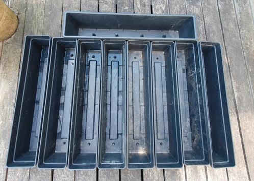 Plantenbakken terras kwaliteitsmerk ELHO, Tuin en Terras, Bloembakken en Plantenbakken, Zo goed als nieuw, Ophalen