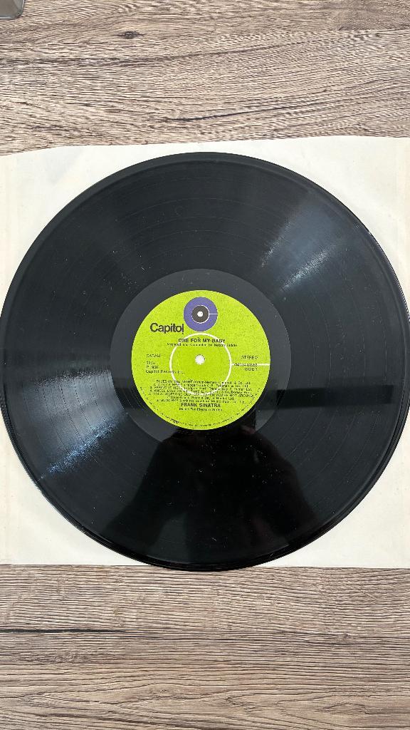 FRANK SINATRA - ONE FOR MY BABY, Cd's en Dvd's, Vinyl | Jazz en Blues, Zo goed als nieuw, Blues, 1960 tot 1980, Overige formaten