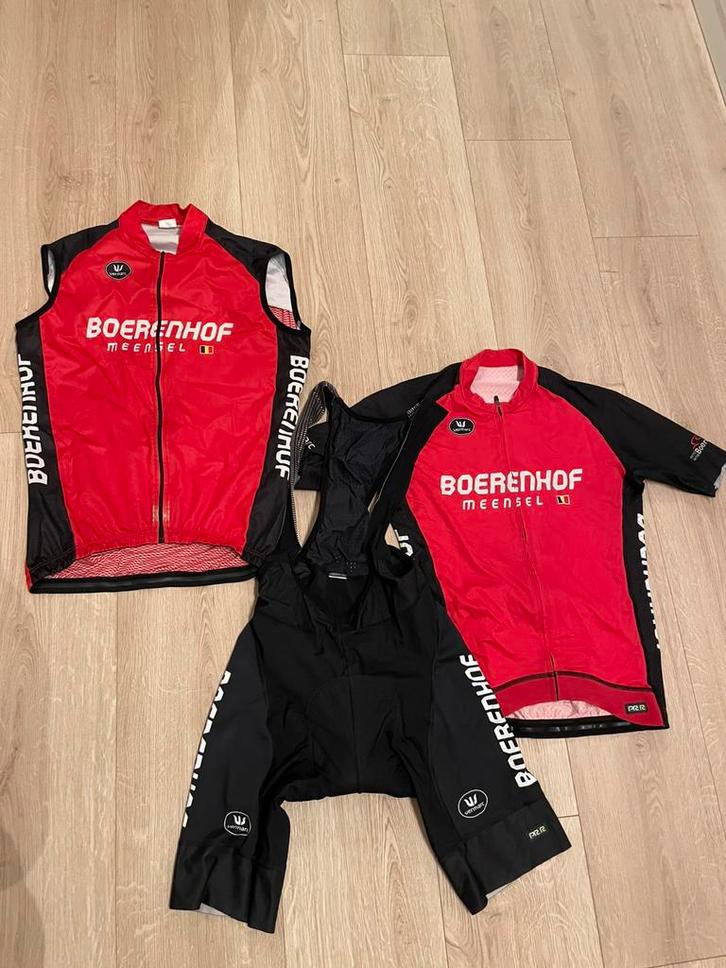 Wielerset Vermarc, Fietsen en Brommers, Fietsaccessoires | Fietskleding, Zo goed als nieuw, Ophalen