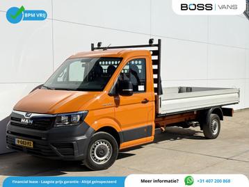 MAN TGE 180 PK Open Laadbak Pritische Pick up Airco Cruise C beschikbaar voor biedingen