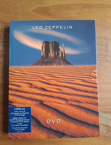Led Zeppelin – dvd - live beschikbaar voor biedingen