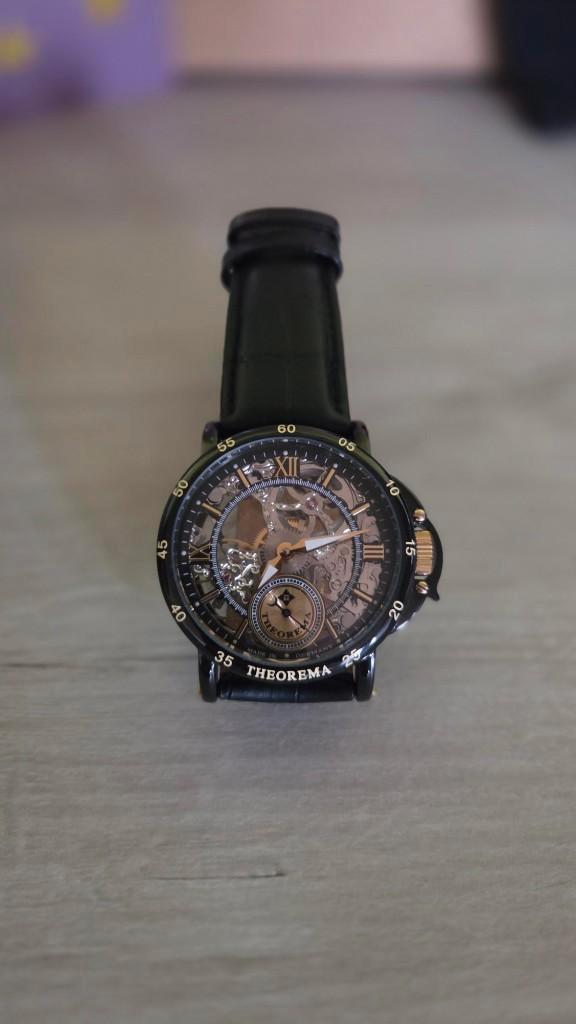 Horloge Theorema Casablanca, Handtassen en Accessoires, Horloges | Heren, Zo goed als nieuw, Polshorloge, Overige merken, Overige materialen