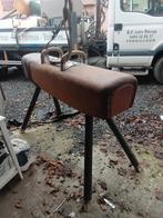 3 Cheval D Arçon ancient encore en bonne ètat en cuir, Enlèvement ou Envoi