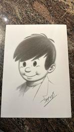 potlood tekening van Filiberke door Jef Nys, Enlèvement