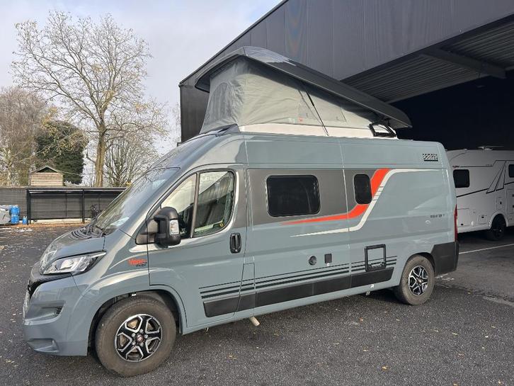 bustner camper- campeoroadrunner for 4 Fiat 140 AT9v, Caravans en Kamperen, Mobilhomes, Particulier, tot en met 4, Buscamper of Camperbus