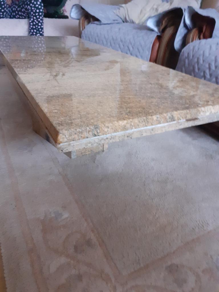 Salontafel graniet (zwaar), Ophalen