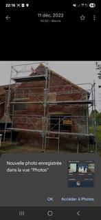 Échafaudage Mefran Altrad 100 m2, Doe-het-zelf en Bouw, Steigers, Ophalen, Gebruikt, Gevelsteiger, 5 meter of hoger