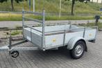 Aanhangwagen aluminium enkelas ongeremd, ( vaste prijs ), Ophalen, Zo goed als nieuw