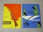 3 folders folder wapen karabijn en andere Diana, Boeken, Catalogussen en Folders, Ophalen of Verzenden, Zo goed als nieuw, Folder