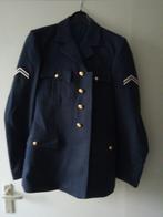 Te koop, oud, uniform luchtmacht NL Jas, 2x broek., Verzamelen, Ophalen of Verzenden, Zo goed als nieuw, Patch, Badge of Embleem