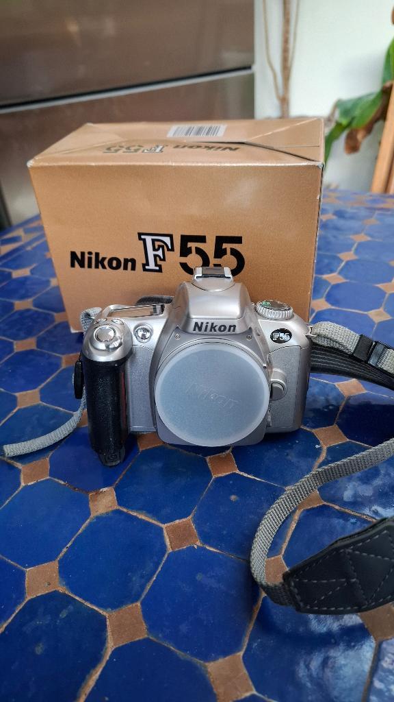 Nikon F55 - alleen behuizing, Audio, Tv en Foto, Fotocamera's Analoog, Gebruikt, Spiegelreflex, Nikon, Ophalen of Verzenden