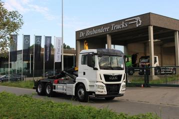MAN TGS 26.470 6x4 - 2020 - 306.500 km - EURO 6 - containerw beschikbaar voor biedingen