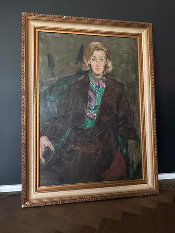 Peinture à l'huile de Hessel de Boer disponible aux enchères