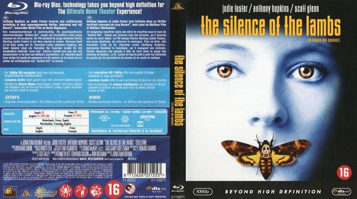 le silence des agneaux (blu-ray) neuf, CD & DVD, Blu-ray, Comme neuf, Thrillers et Policier, Enlèvement ou Envoi
