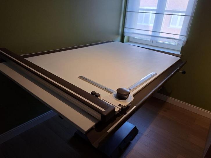 Professionele kantelbare tekentafel, Doe-het-zelf en Bouw, Tekentafels, 170 cm of meer, Ophalen