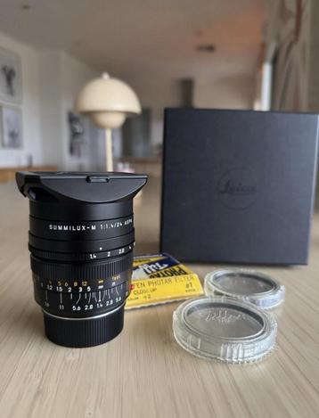 Nieuwstaat Leica M Summilux 24mm 1.4 ASPH 11601 Lens 24 mm beschikbaar voor biedingen