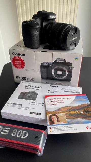 Canon EOS 80D met Canon EF-S 18-135mm  lens