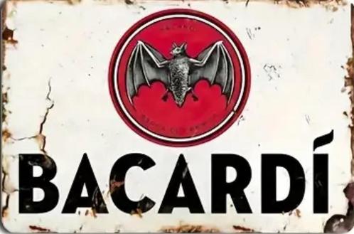 Reclamebord vintage Bacardi logo - mancave poolhouse nieuw, Verzamelen, Merken en Reclamevoorwerpen, Nieuw, Reclamebord, Ophalen of Verzenden