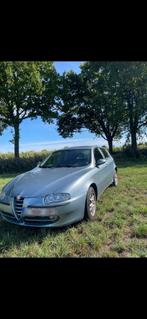 Te koop Alfa Romeo 147, Auto's, Lederen bekleding, Leder, Particulier, Zilver of Grijs