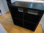 Kallax 4 cases noir, Maison & Meubles, Enlèvement ou Envoi
