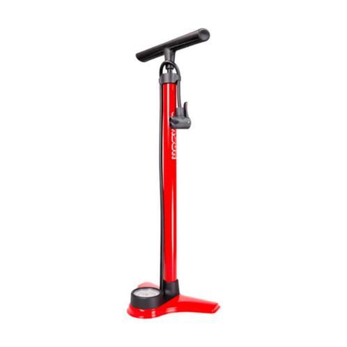 Simson hogedruk vloerpomp Excellent met manometer, Fietsen en Brommers, Fietsaccessoires | Fietspompen, Zo goed als nieuw, Drukmeter