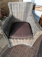 4 Rotan Tuinstoelen, Tuin en Terras, Ophalen, Rotan