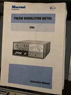 Marconi TF 2304 (mod 52304-302S) FM-AM Modulation Meters, Ophalen of Verzenden