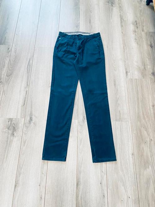 Marineblauwe broek  38 Jules, Kleding | Heren, Broeken en Pantalons, Zo goed als nieuw, Maat 48/50 (M), Blauw, Ophalen of Verzenden
