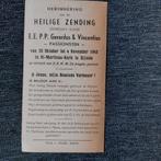 Bidprentje Sijsele : H.Zending 1945, Ophalen of Verzenden, Bidprentje