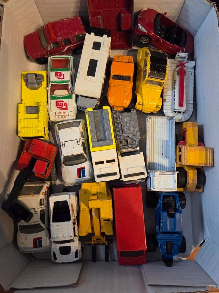 Lot vintage verzamling Matchbox Hotwheels / Majorette, Hobby en Vrije tijd, Modelauto's | 1:87, Auto, Matchbox, Verzenden