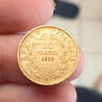20 francs 1859 goud, Timbres & Monnaies, Monnaies & Billets de banque | Collections, Enlèvement ou Envoi