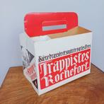Oude kartonnen flessenhouder - Trappistes Rochefort, Ophalen of Verzenden, Gebruikt, Flesje(s)