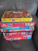 7  oude  jeugdpuzzels, Hobby en Vrije tijd, Ophalen, Gebruikt