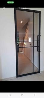 2 linksdraaiende deuren met frame voor gemakkelijke inst, Doe-het-zelf en Bouw, Ophalen, Zo goed als nieuw, Glas