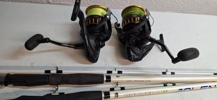 Boothengels en Bootmolens, Watersport en Boten, Hengelsport | Zeevissen, Zo goed als nieuw, Molen, Ophalen of Verzenden