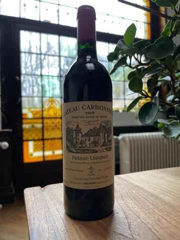 Château Carbonnieux Grand Cru Classé de Graves 1988, Neuf, Enlèvement ou Envoi, Pleine, Vin rouge