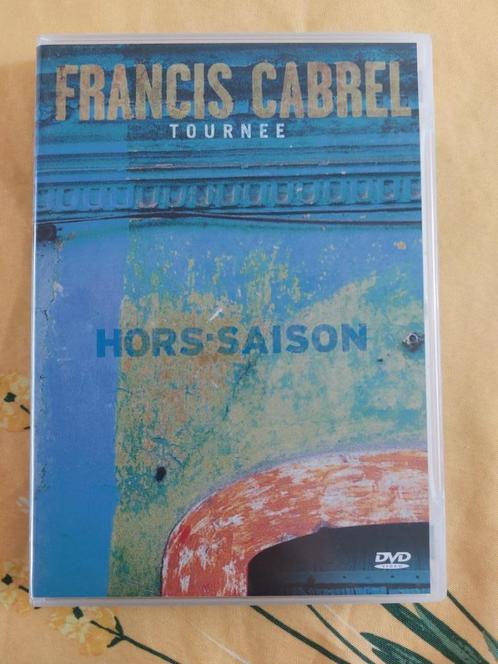 DVD Francis Cabrel Tournée Hors-Saison, CD & DVD, DVD | Musique & Concerts, Comme neuf, Musique et Concerts, Enlèvement ou Envoi