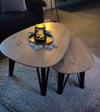 Table de salln fabrication velge, Ophalen, Zo goed als nieuw, Eikenhout