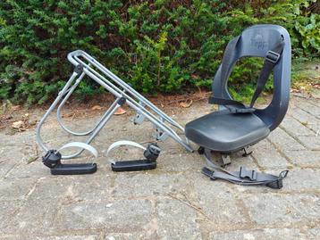 Thule Yepp junior fietszitje met adapter en voetsteuntjes  beschikbaar voor biedingen