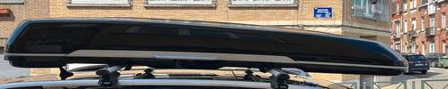 Coffre de toit Volvo Traval Premium 430, Autos : Divers, Coffres de toit, Comme neuf
