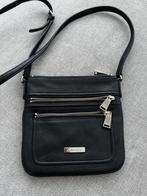 Sac à bandoulière Calvin Klein noire, Zwart, Zo goed als nieuw, Leer, Ophalen