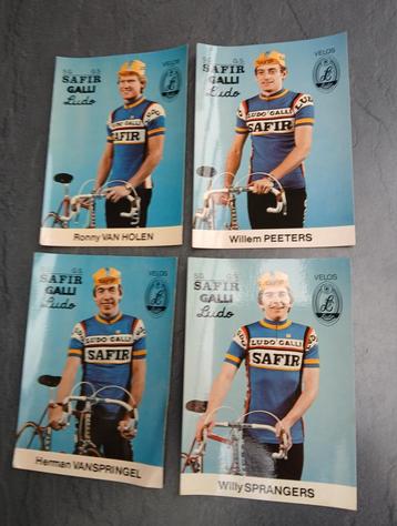 Lot Kaarten koers ..safir .. de gheest..aalst, Enlèvement, Comme neuf
