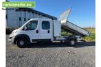 Fiat Ducato 33 2.3 MultiJet L2H1 DC kipper - open laadbak -, Auto's, Bestelwagens en Lichte vracht, Voorwielaandrijving, 4 deurs